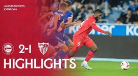 La Liga: Alavés 2 - 1 Sevilla (2024-2025)
