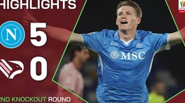 Coppa Italia: Napoli 5 - 0 Palermo (2024-2025)