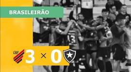 Brasileirão: Athletico-PR 3 - 0 Botafogo (2022)