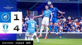 Liga Campeões: FK RFS 1 - 4 Malmo (2025-2026)