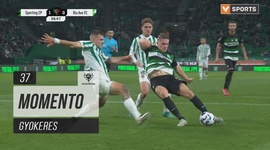 Taça de Portugal Generali Tranquilidade: Sporting vs Rio Ave, Jogada Gyokeres, 37' (2024-2025)