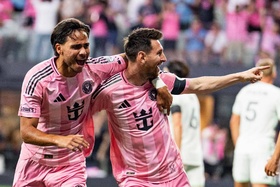 Messi brilha, mas Inter Miami empata na estreia do novo estádio