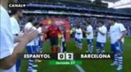 Liga BBVA: Espanyol 0-2 Barcelona (2012-2013)