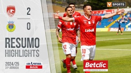 Liga Portugal Betclic: Santa Clara 2 - 0 Arouca (2024-2025)