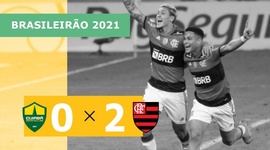 Brasileirão: Cuiabá 0 - 2 Flamengo (2021)