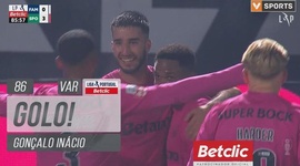 Liga Portugal Betclic: Famalicão vs Sporting, Golo 0-3 Gonçalo Inácio (2024-2025)