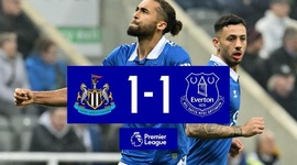 Premier League: Newcastle 1 - 1 Everton (2023-2024)