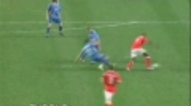 Taça UEFA: Benfica 1-2 Getafe: Golo Mantorras (2007-2008)
