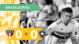 Brasileirão: São Paulo 0 - 0 Botafogo (2023)