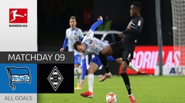 Bundesliga: Hertha Berlin 1 - 0 Mönchengladbach (2021-2022)