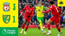 Premier League: Liverpool 3 - 1 Norwich (2021-2022)