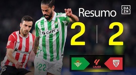 La Liga: Bétis 2 - 2 Athletic Bilbao (2024-2025)