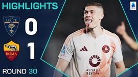 Serie A: Lecce 0 - 1 Roma (2024-2025)