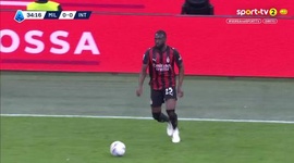 Serie A: Milan vs Inter, Golo 1-0 P. Estupiñán (2025-2026)