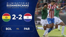 Qualificação Mundial América do Sul: Bolívia 2 - 2 Paraguai (2026)