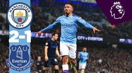 Premier League: Man City 2 - 1 Everton (2019-2020)