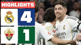La Liga: Real Madrid 4 - 1 Elche (2025-2026)
