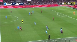 Serie A: Milan vs Napoli, Golo 1-0 A. Saelemaekers (2025-2026)