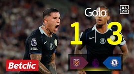 Premier League: West Ham vs Chelsea, Golo 1-3 Enzo Fernández (2025-2026)