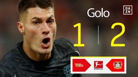 Bundesliga: Union Berlin vs Leverkusen, Golo 1-2 Schick (2024-2025)