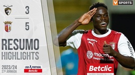 Liga Portugal Betclic: Portimonense 3 - 5 Sp. Braga (2023-2024)