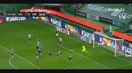 Liga NOS: Sporting (1-1) Famalicão, Golo Anderson, 27m (2020-2021)