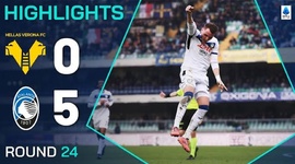 Serie A: Verona 0 - 5 Atalanta (2024-2025)