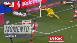 Liga Portugal Betclic: Sp. Braga vs Arouca, Jogada Mansilla, 90' (2024-2025)