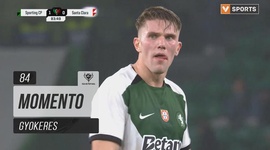 Taça de Portugal Generali Tranquilidade: Sporting vs Santa Clara, Jogada Gyokeres, 84' (2024-2025)