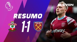 Premier League: Southampton 1 - 1 West Ham (2022-2023)