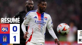 Liga Europa: Lyon 0 - 1 Besiktas (2024-2025)