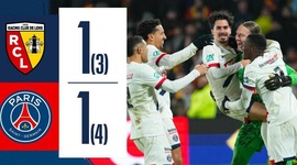 Coupe de France: Lens 3 - 4 g.p PSG (2024-2025)