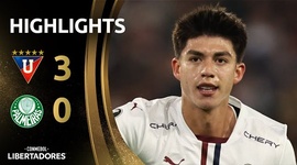 Copa Libertadores: LDU Quito 3 - 0 Palmeiras (2025)