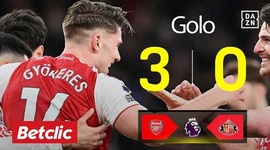 Premier League: Arsenal vs Sunderland, Golo 3-0 Gyokeres (2025-2026)