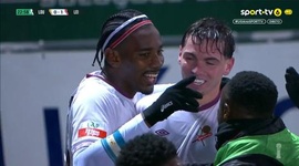 Liga Portugal 2 Meu Super: Lourosa vs Leixões, Golo 0-1 B. Róchez (2025-2026)