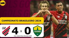 Brasileirão: Athletico-PR 4 - 0 Cuiabá (2024)