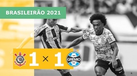 Brasileirão: Corinthians 1 - 1 Grêmio (2021)