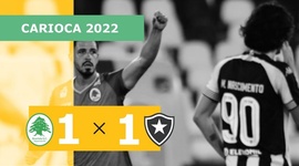 Campeonato Carioca: Boavista-RJ 1 - 1 Botafogo (2022)
