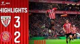 La Liga: Athletic Bilbao 3 - 2 Girona (2023-2024)