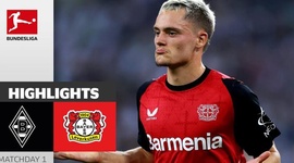 Bundesliga: Mönchengladbach 2 - 3 Leverkusen (2024-2025)