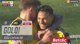Liga Portugal Betclic: Estoril vs Nacional, Golo 1-0 João Carvalho (2024-2025)