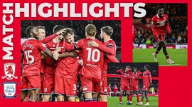 Championship: Middlesbrough 4 - 0 Preston North End (2023-2024)