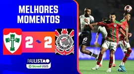 Campeonato Paulista: Portuguesa 2 - 2 Corinthians (2025)