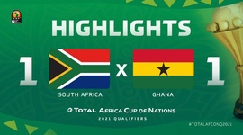 Qualificação CAN: África do Sul 1 - 1 Gana (2021)
