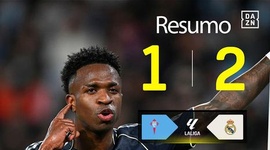 La Liga: Celta de Vigo 1 - 2 Real Madrid (2025-2026)