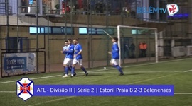 II Divisão AF Lisboa: Estoril 2 - 3 Belenenses (2019-2020)