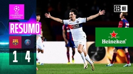 Liga Campeões: Barcelona 1 - 4 PSG (2023-2024)