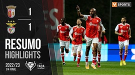Taça de Portugal Placard: Sp. Braga 5 - 4 g.p Benfica (2022-2023)