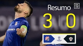 Liga Campeões: Dinamo Zagreb 3 - 0 FK Qarabagh (2024-2025)