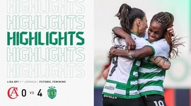 Liga de Futebol Feminino BPI: Clube Albergaria 0 - 4 Sporting (2021-2022)
